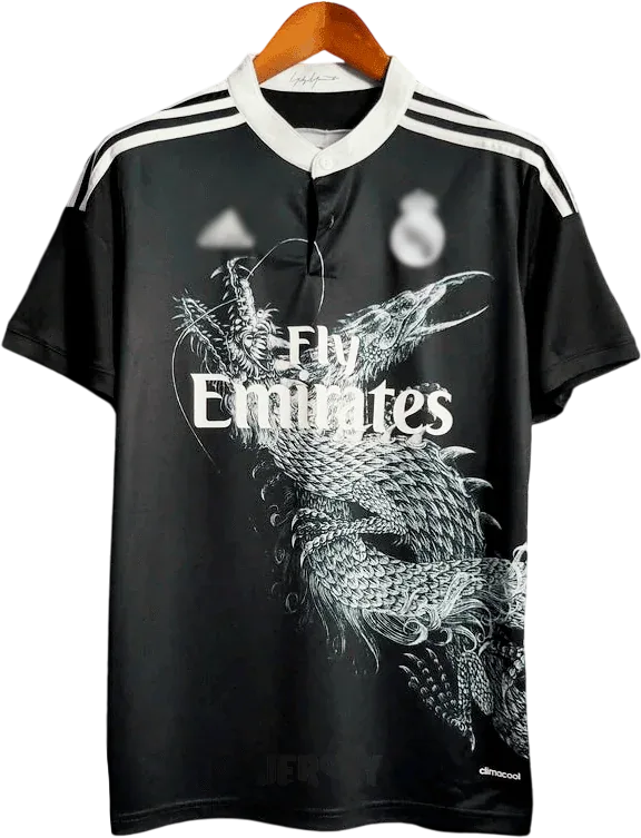 Real Madrid Retro-Trikot 2014/15 Ausweich – Vorderseite