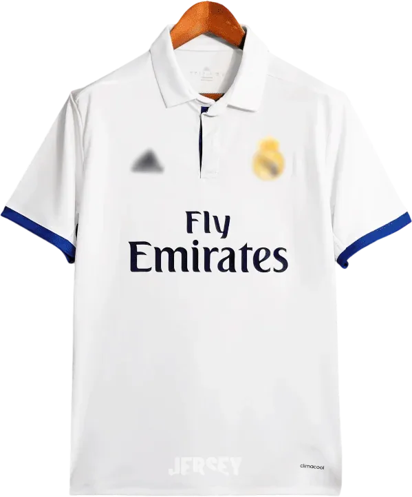 Real Madrid Retro-Trikot 2016/17 Heim – Vorderseite