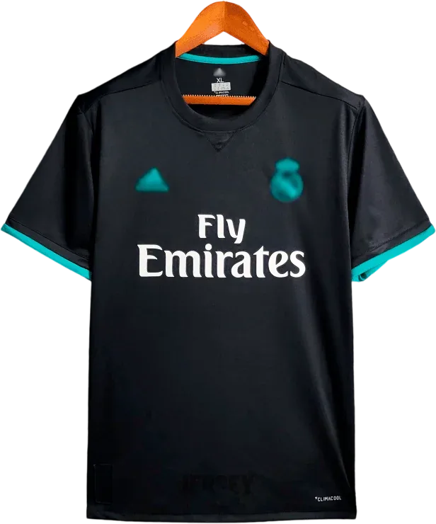 Real Madrid Retro-Trikot 2017/18 Auswärts – Vorderseite