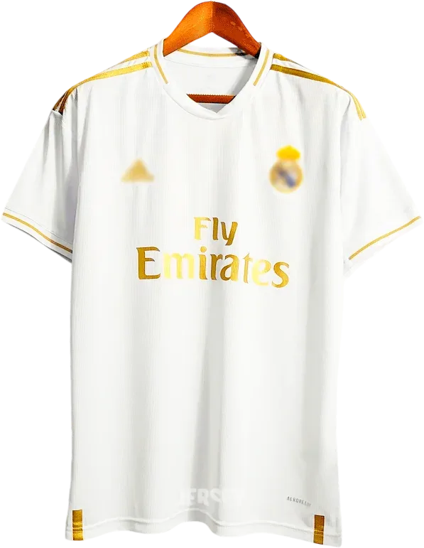 Real Madrid Retro-Trikot 2019/20 Heim – Vorderseite