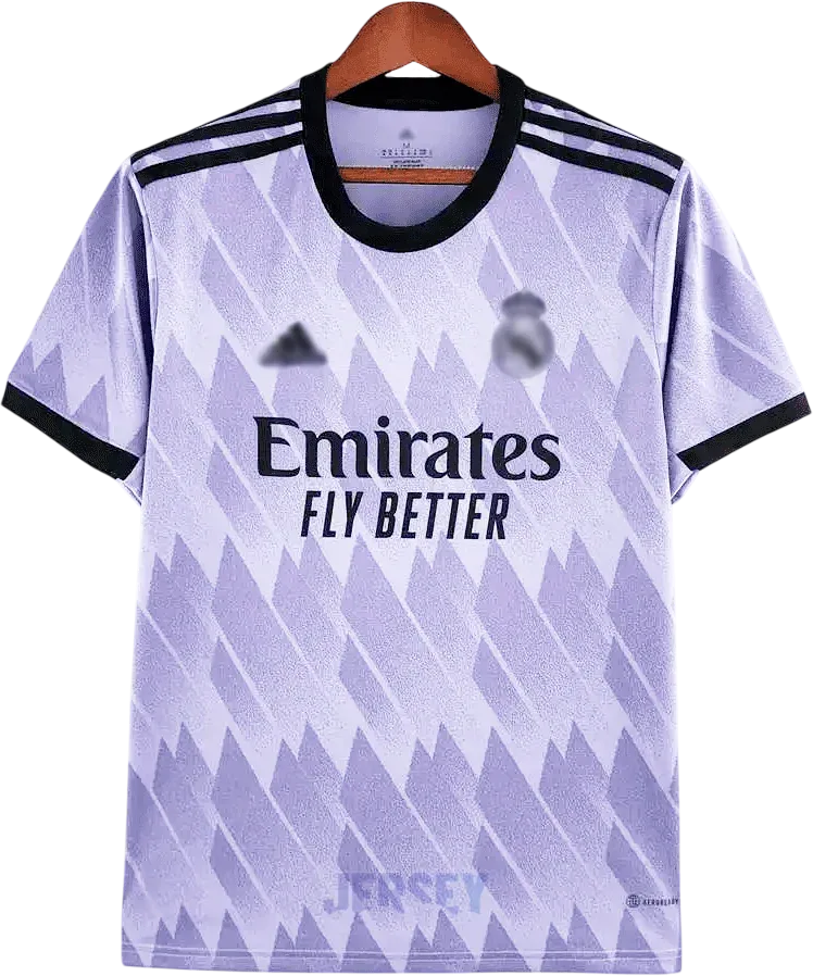 Real Madrid Retro-Trikot 2022/23 Auswärts – Vorderseite