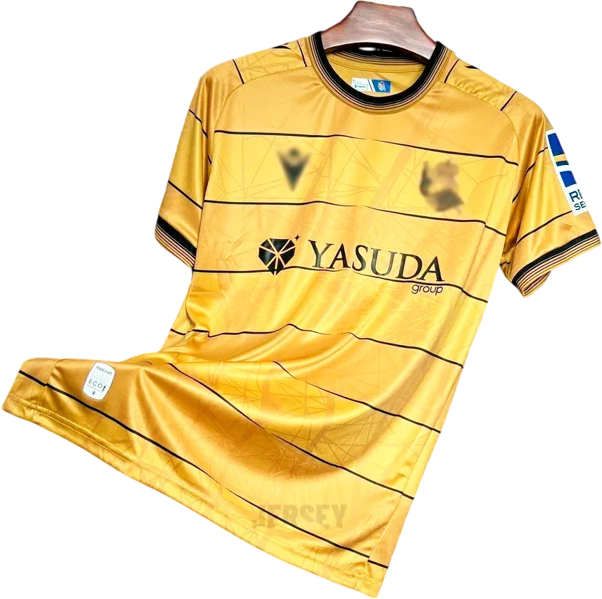 Real Sociedad Retro-Trikot 2024/25 Auswärts – Vorderseite