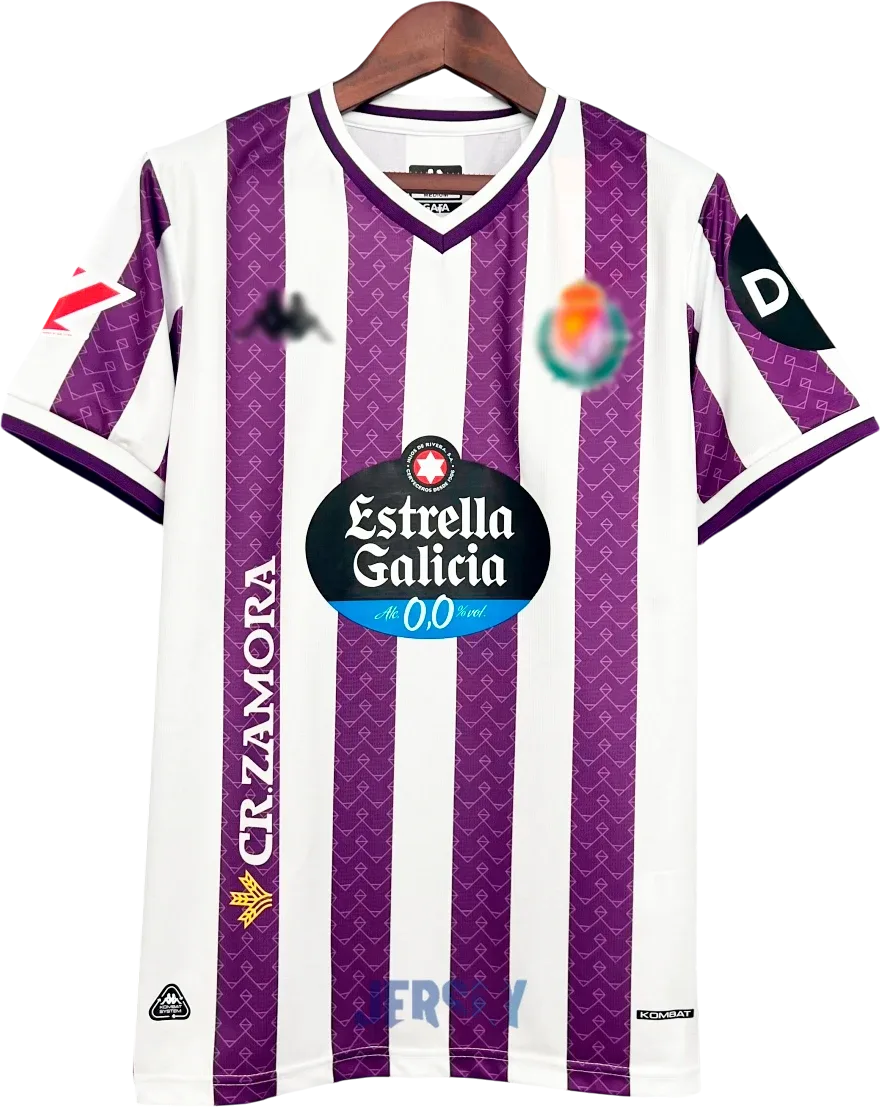 Real Valladolid Retro-Trikot 2025/26 Heim – Vorderseite