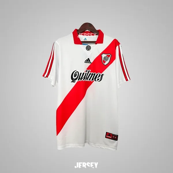 River Plate Retro-Trikot 1998/99 Heim – Vorderseite