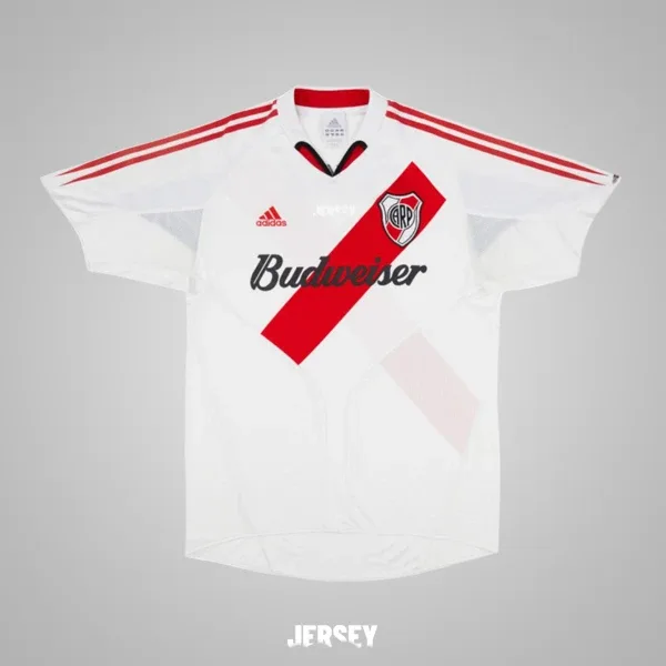 River Plate Retro-Trikot 2005/06 Heim – Vorderseite