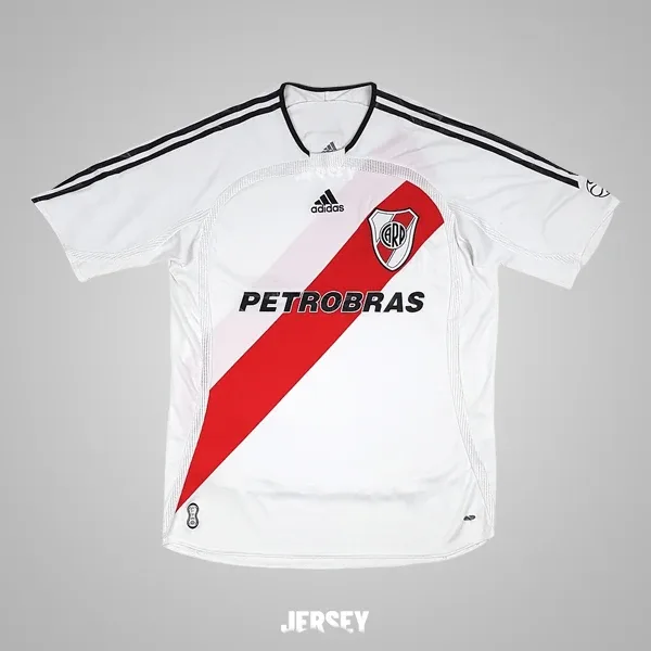 River Plate Retro-Trikot 2006/07 Heim – Vorderseite