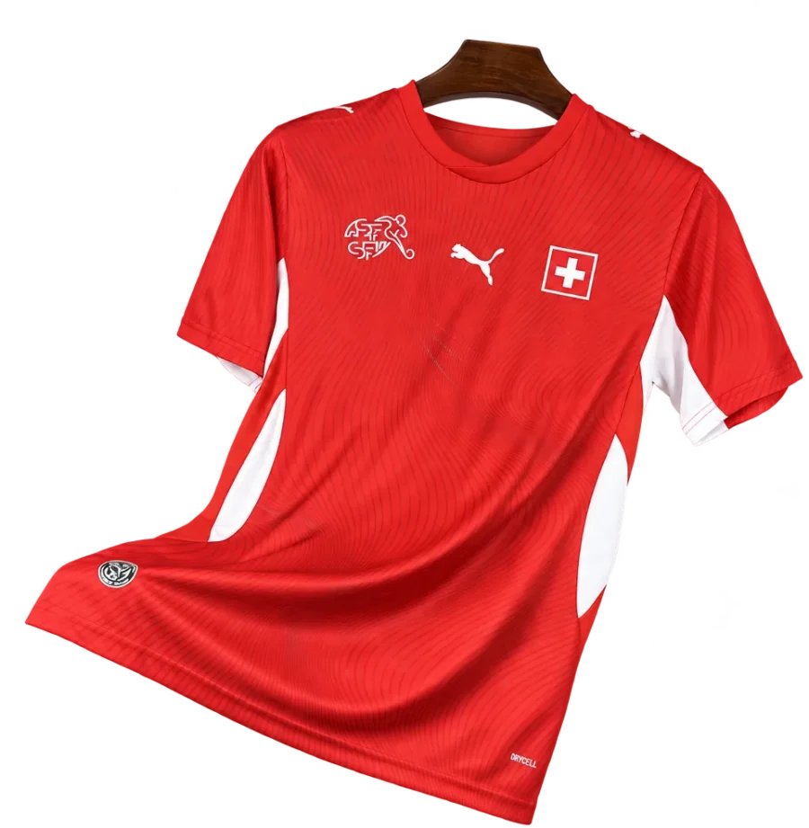 Schweiz Retro-Trikot 2026 Heim – Vorderseite