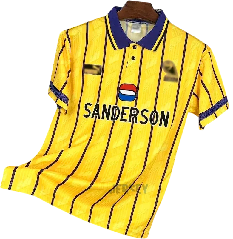 Sheffield Wednesday Retro-Trikot 1995/96 Ausweich – Vorderseite