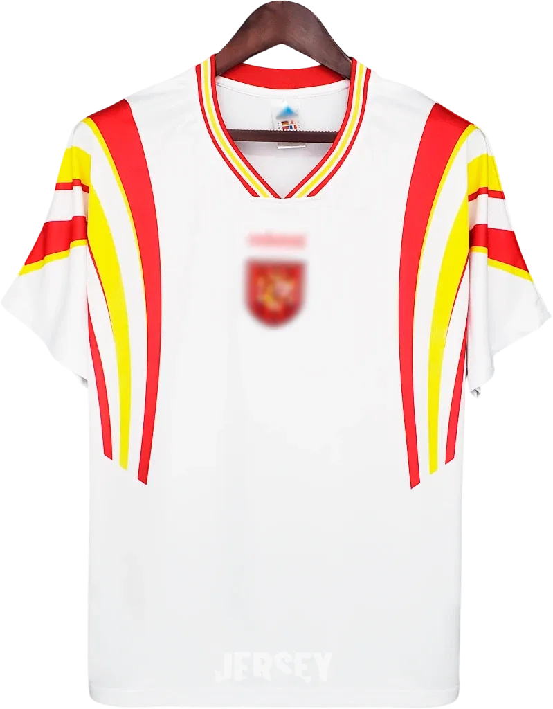 Spanien Retro-Trikot 1996 Ausweich – Vorderseite