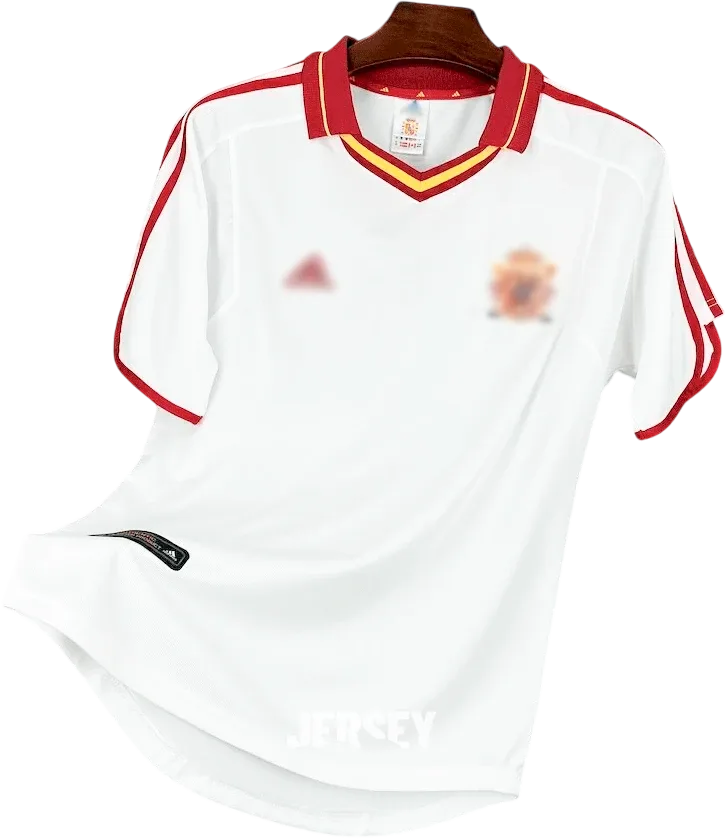 Spanien Retro-Trikot 2000 Auswärts – Vorderseite