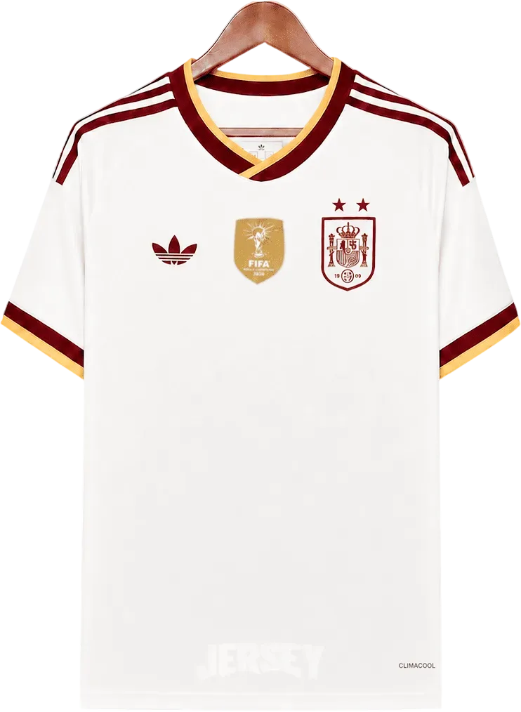 Spanien Retro-Trikot 2026 Auswärts Estrellas 2 – Vorderseite
