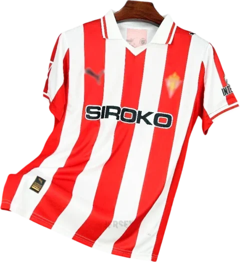 Sporting Gijón Retro-Trikot 2025/26 Heim