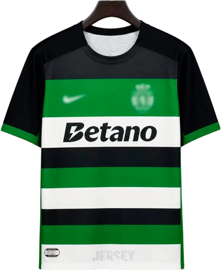 Sporting Lissabon Retro-Trikot 2024/25 Heim – Vorderseite