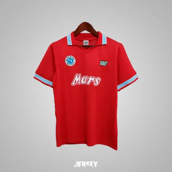 SSC Neapel Retro-Trikot 1986/87 Ausweich – Vorderseite