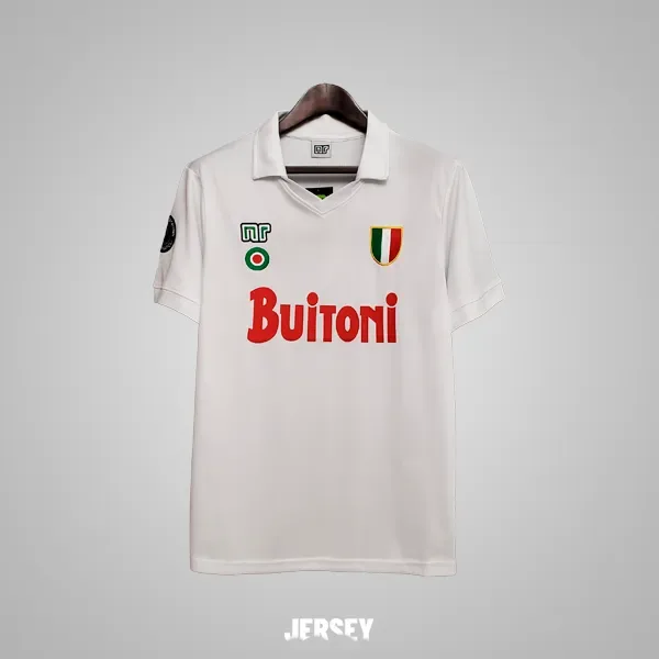 SSC Neapel Retro-Trikot 1987/88 Auswärts – Vorderseite