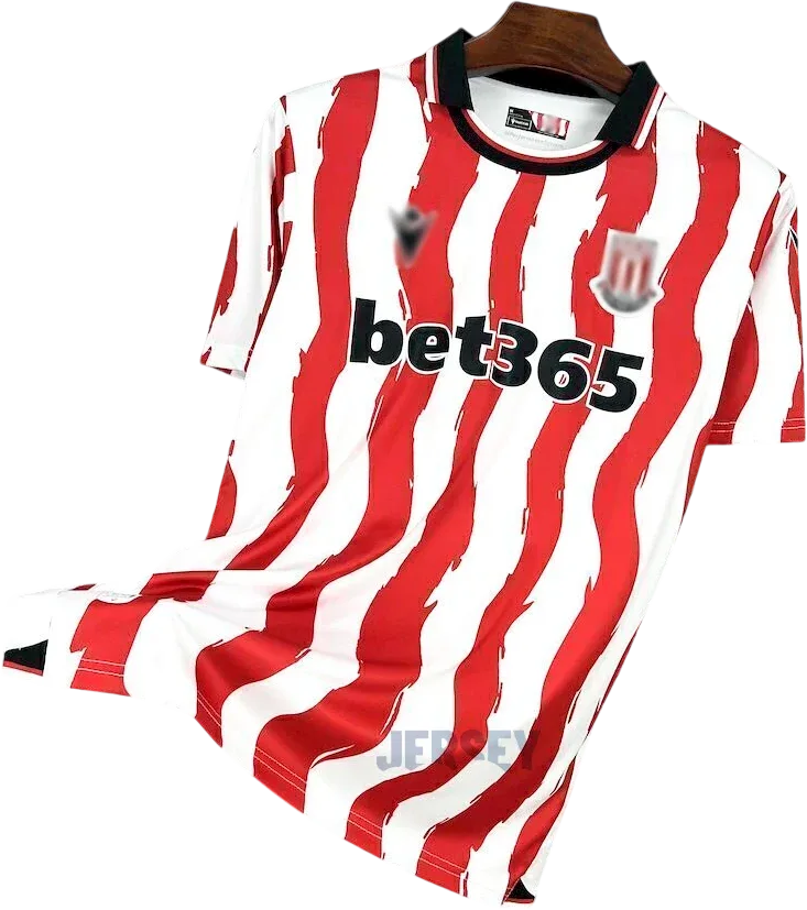 Stoke City Retro-Trikot 2025/26 Heim – Vorderseite