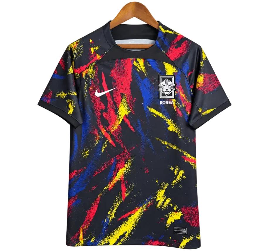Südkorea Retro-Trikot 2022 Auswärts – Vorderseite