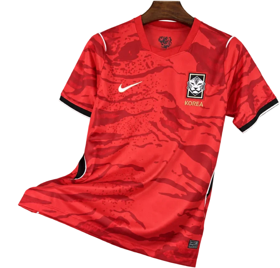 Südkorea Retro-Trikot 2026 Heim – Vorderseite