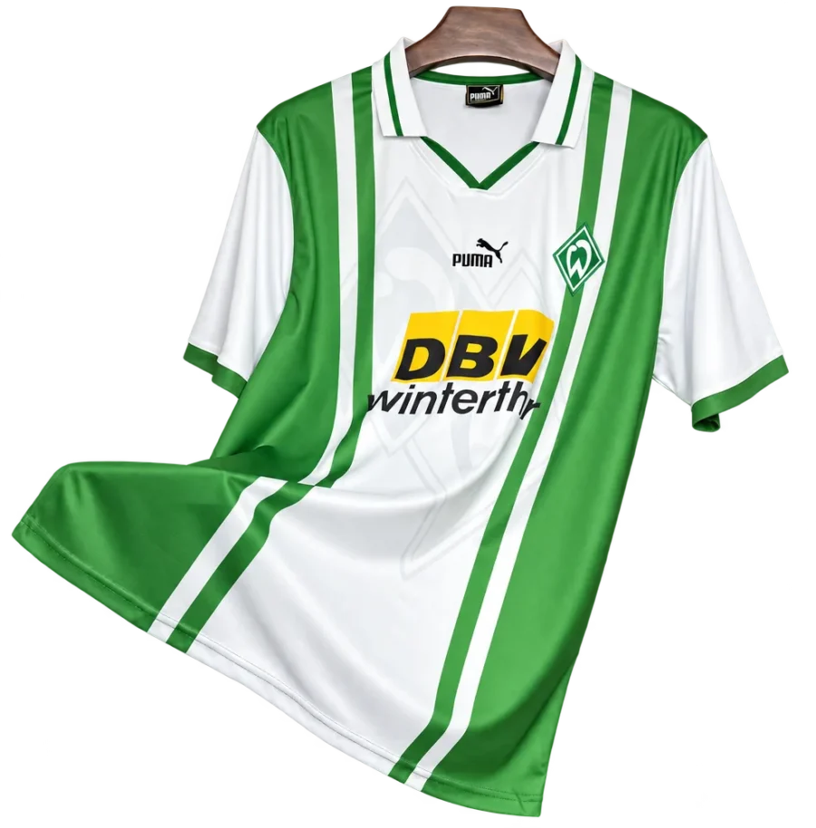 SV Werder Bremen Retro-Trikot 1996/97 Heim – Vorderseite