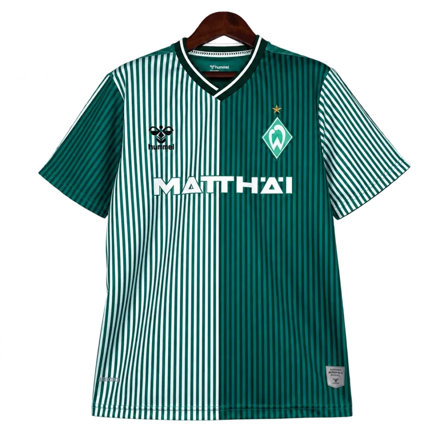SV Werder Bremen Retro-Trikot 2023/24 Heim – Vorderseite