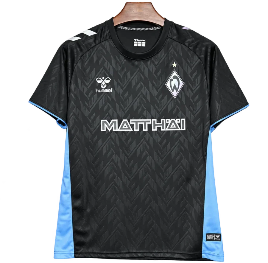 SV Werder Bremen Retro-Trikot 2024/25 Ausweich – Vorderseite