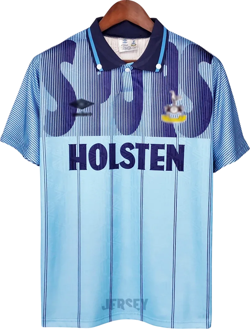 Tottenham Hotspur Retro-Trikot 1992/93 Ausweich – Vorderseite