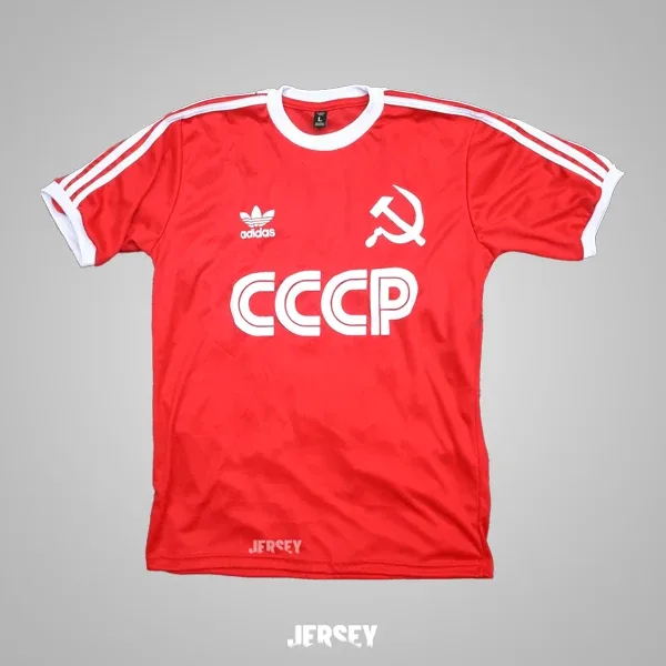 UdSSR Retro-Trikot 1982 Heim – Vorderseite