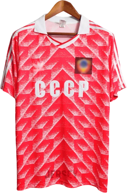 UdSSR Retro-Trikot 1988 Heim – Vorderseite