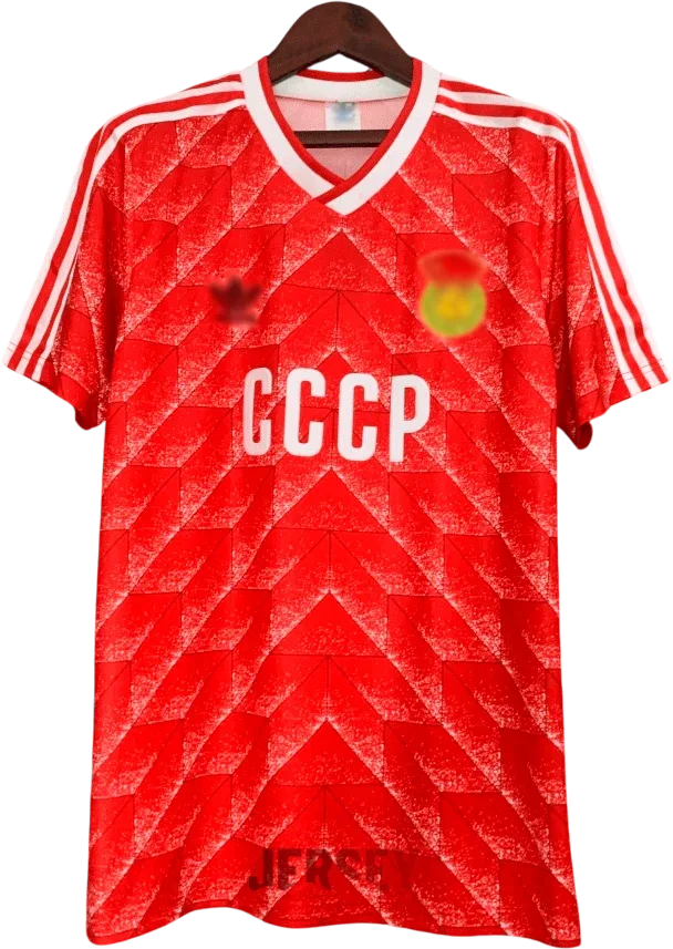 UdSSR Retro-Trikot 1989 Heim – Vorderseite
