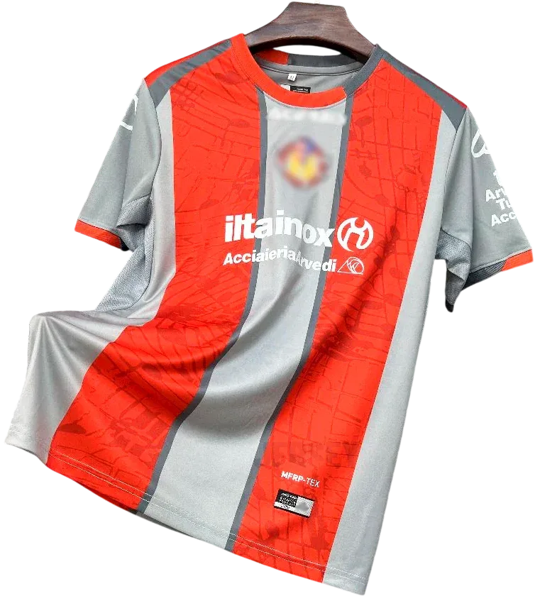 US Cremonese Retro-Trikot 2025/26 Heim – Vorderseite