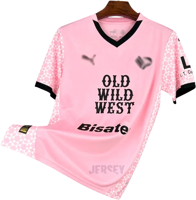US Palermo Retro-Trikot 2024/25 Heim – Vorderseite