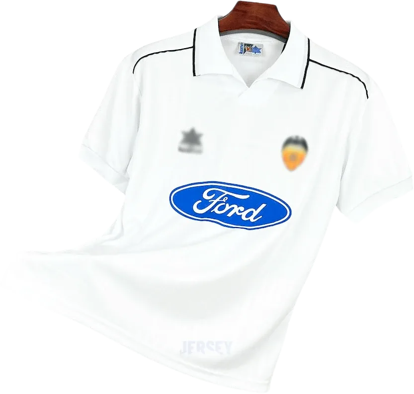 Valencia CF Retro-Trikot 1996/97 Heim – Vorderseite