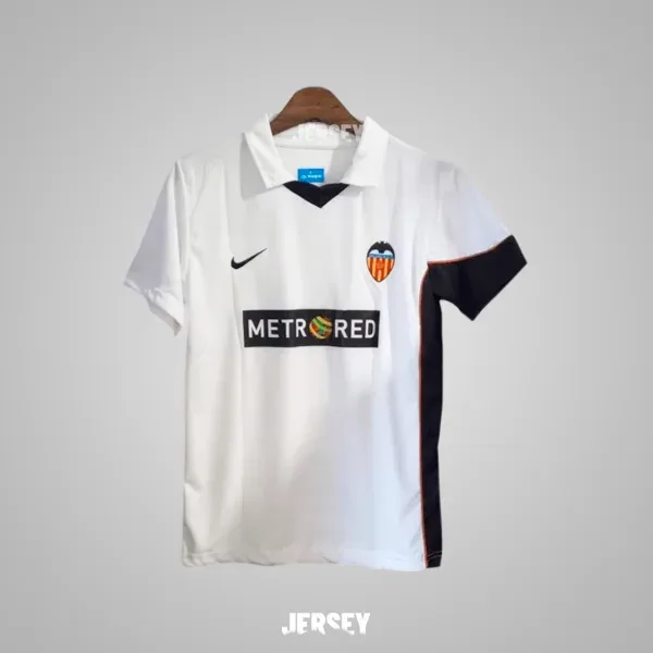Valencia CF Retro-Trikot 2001/02 Heim – Vorderseite