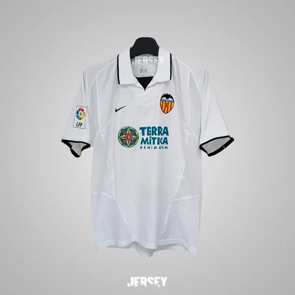 Valencia CF Retro-Trikot 2002/03 Heim – Vorderseite