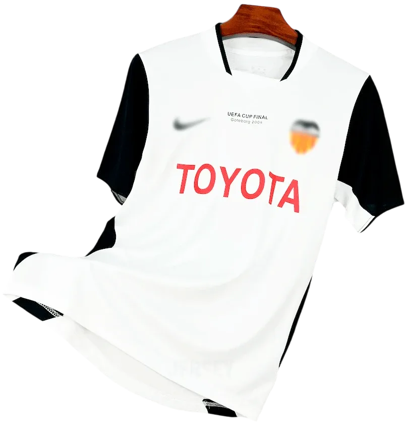 Valencia CF Retro-Trikot 2003/04 Heim – Vorderseite