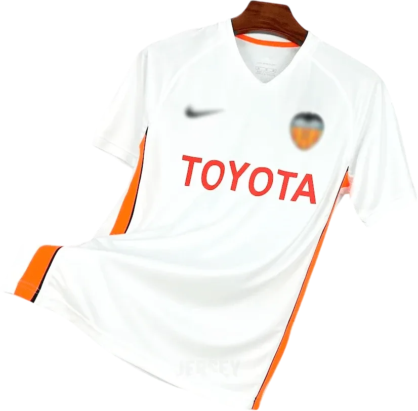 Valencia CF Retro-Trikot 2006/07 Heim – Vorderseite
