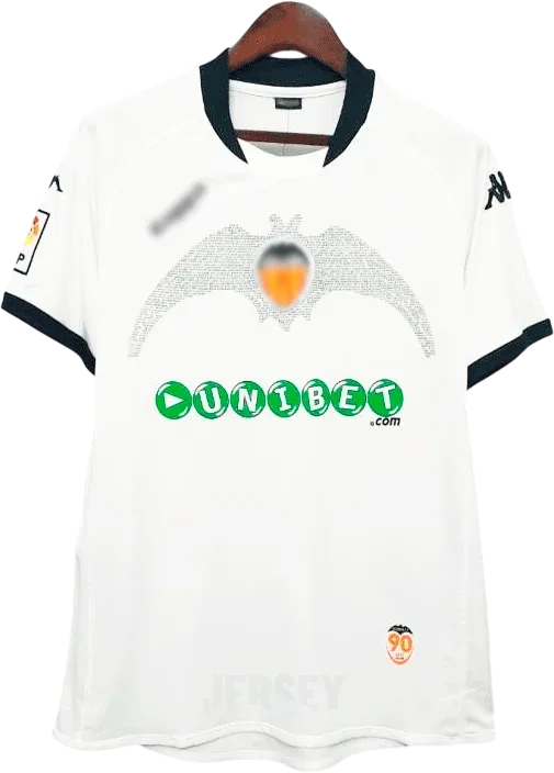 Valencia CF Retro-Trikot 2009/10 Heim – Vorderseite