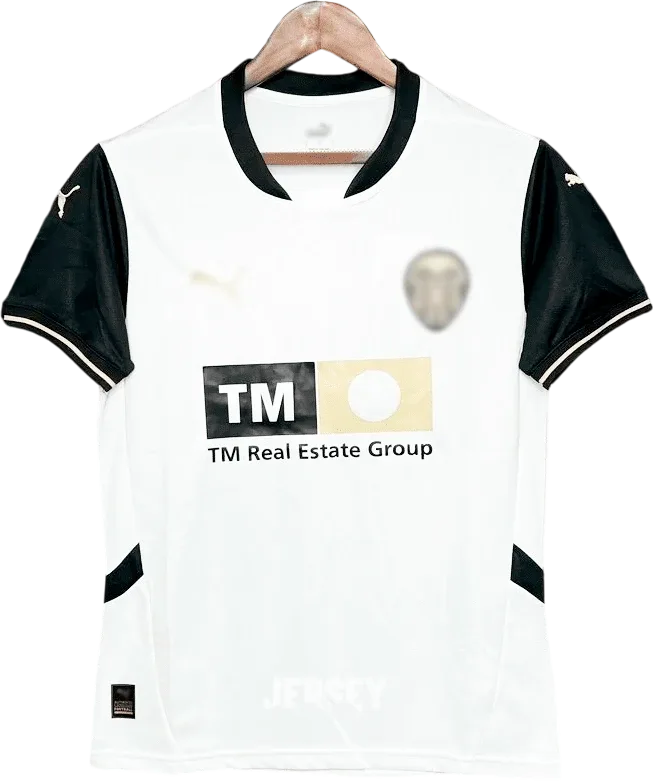 Valencia CF Retro-Trikot 2024/25 Heim – Vorderseite