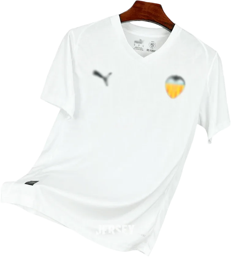Valencia CF Retro-Trikot 2025/26 Heim – Vorderseite