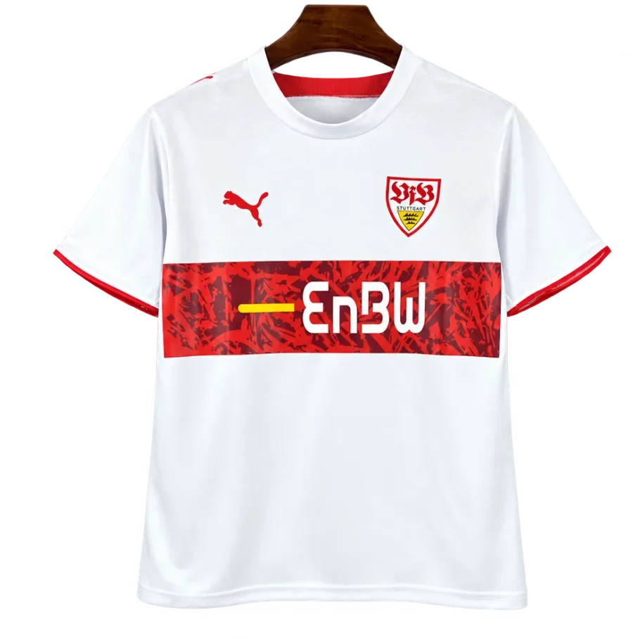VfB Stuttgart Retro-Trikot 2006/07 Heim – Vorderseite