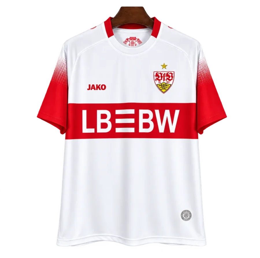 VfB Stuttgart Retro-Trikot 2026/27 Heim – Vorderseite