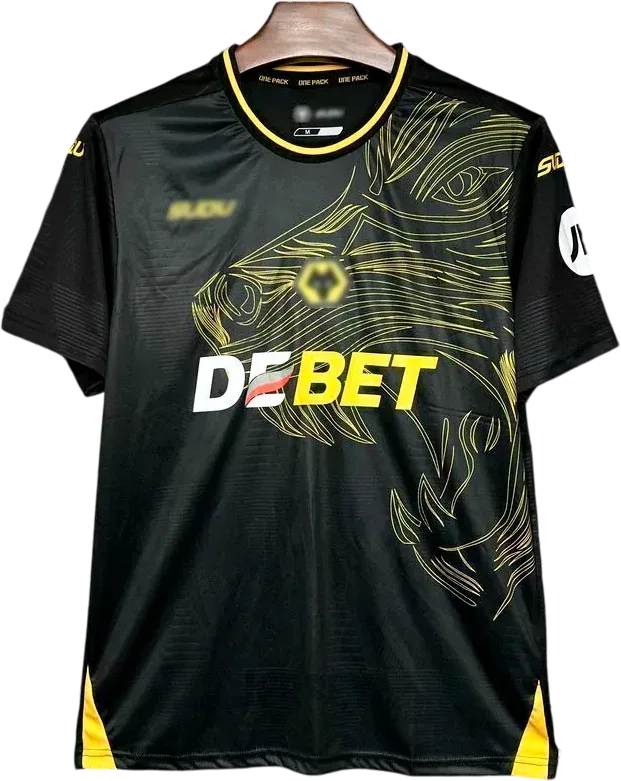 Wolverhampton Wanderers Retro-Trikot 2024/25 Auswärts – Vorderseite